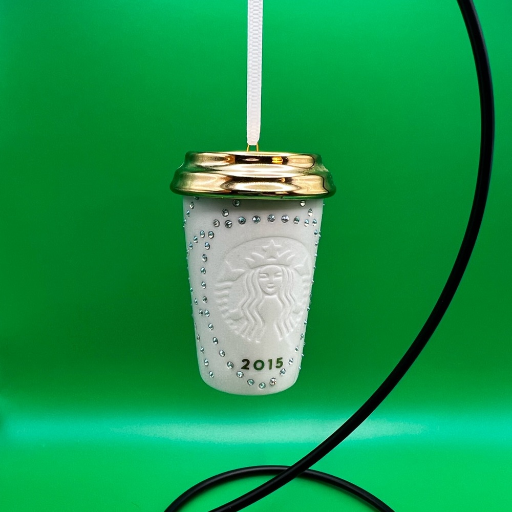 Starbucks Swarovski Christmas Ornament - 2015